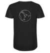 Weltbürger - Mens Organic V-Neck Shirt