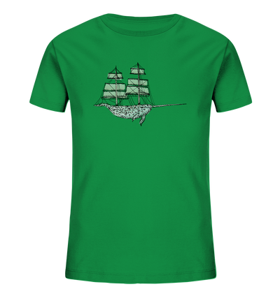 Sailing Whale - Kids Organic Shirt