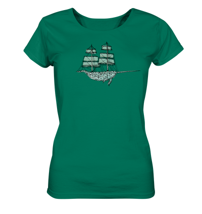 Sailing Whale - Ladies Organic Shirt