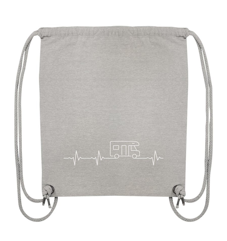Herzschlag Wohnmobil - Organic Gym Bag