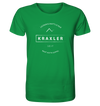 Leidenschaftlicher Kraxler - Organic Shirt - Wunschtext