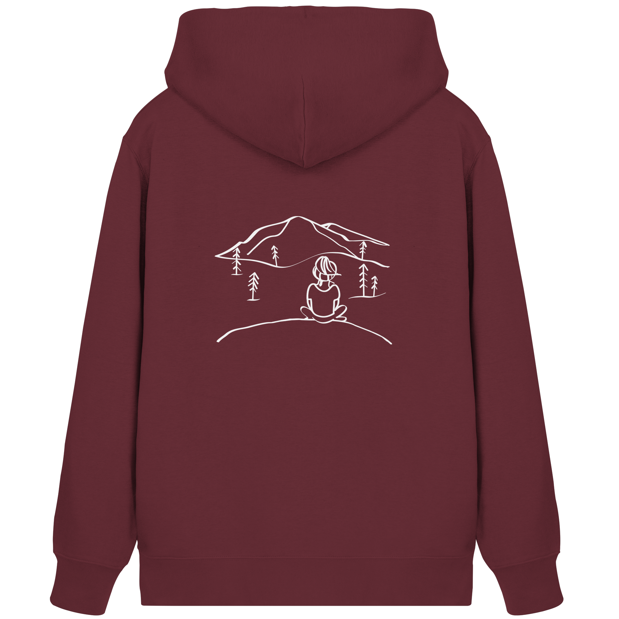 Aussicht genießen - Organic Zipper