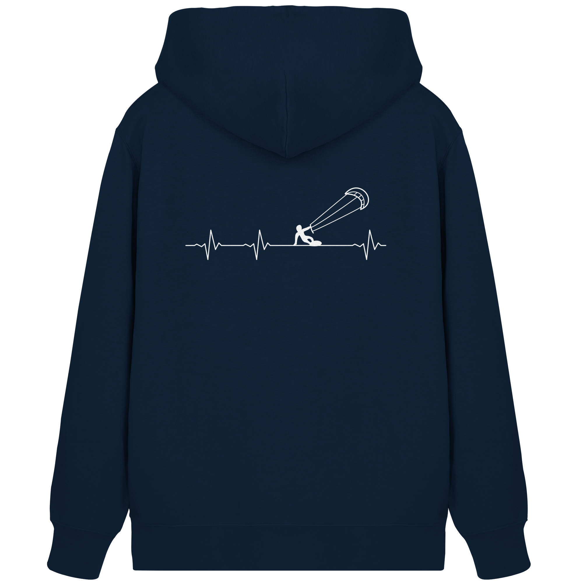 Herzschlag Kitesurfen - Organic Zipper