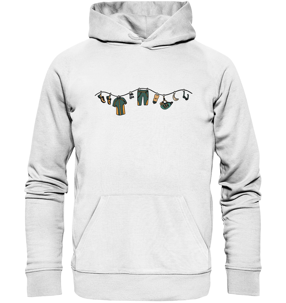 Fahrrad Ausrüstung - Organic Hoodie
