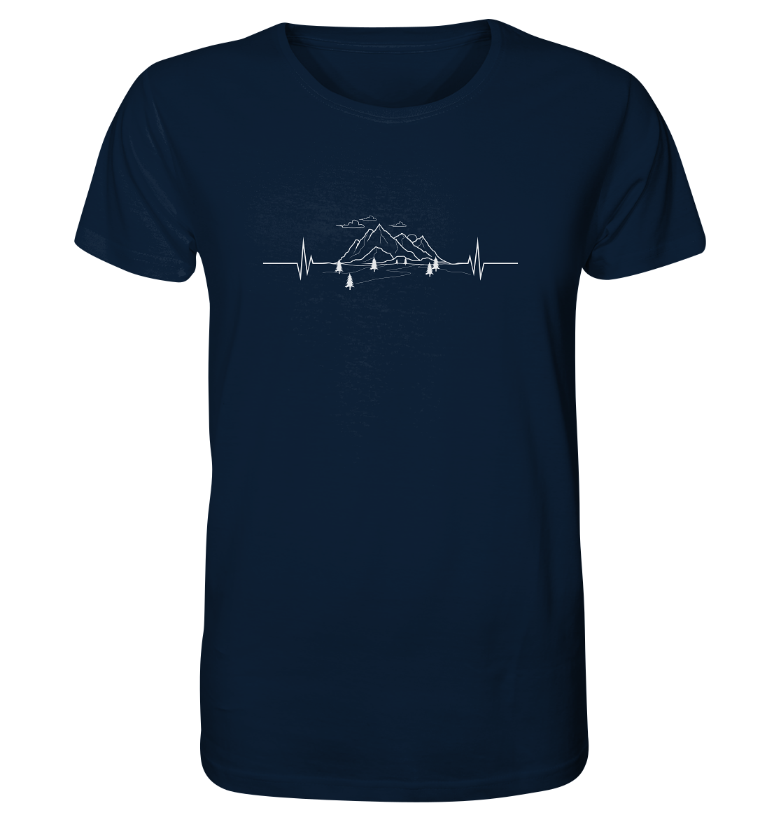 Herzschlag Berge - Organic Shirt