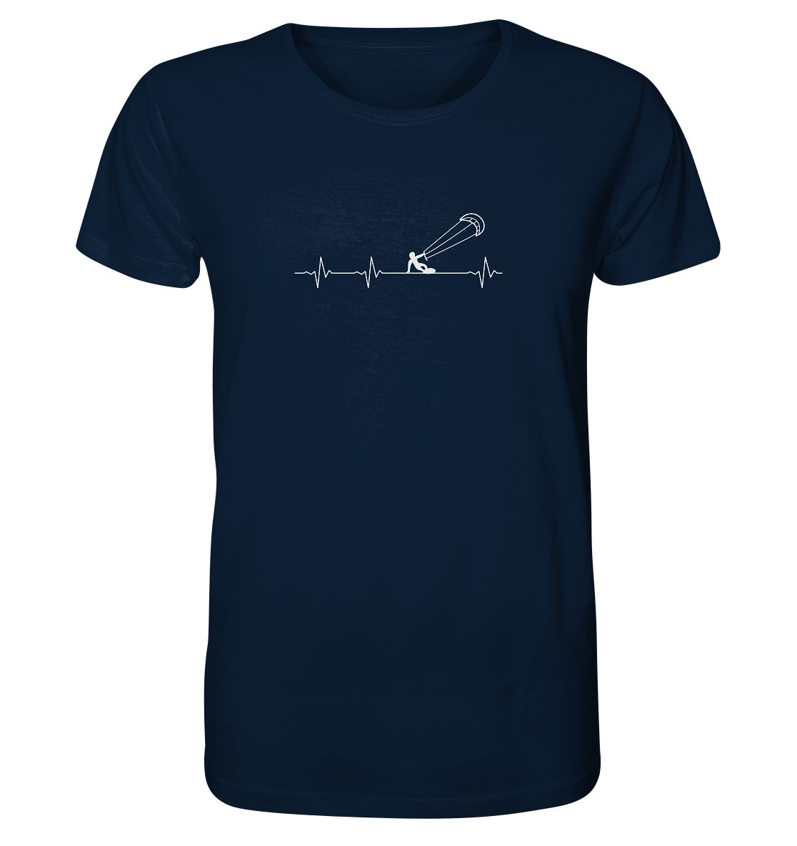 Herzschlag Kitesurfen - Organic Shirt