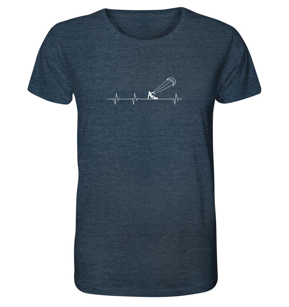 Herzschlag Kitesurfen - Organic Shirt