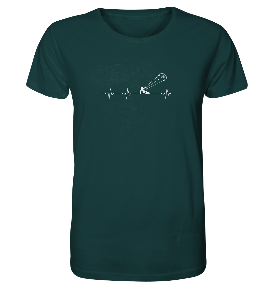 Herzschlag Kitesurfen - Organic Shirt