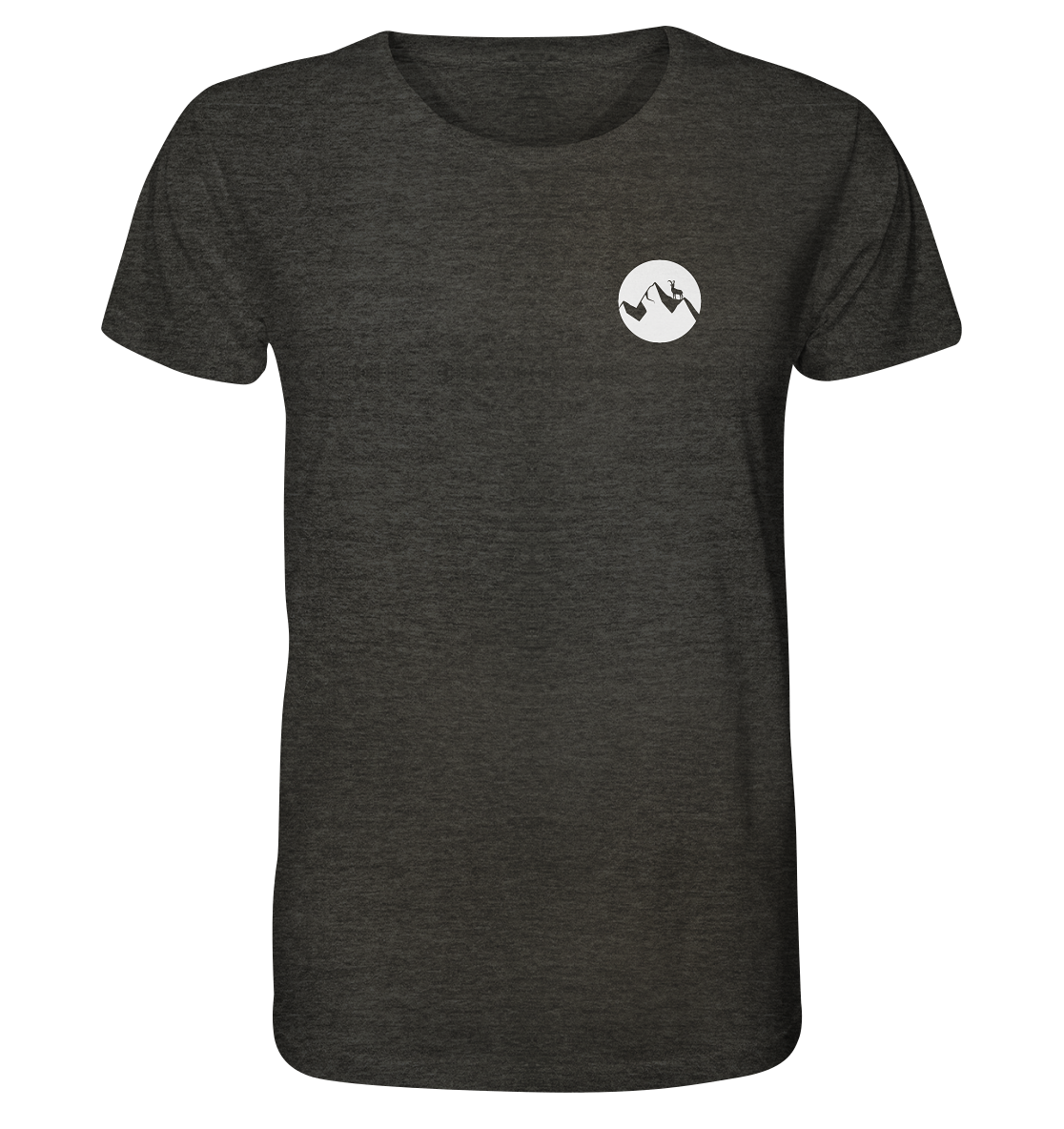 Steinbock in den Bergen - Organic Shirt