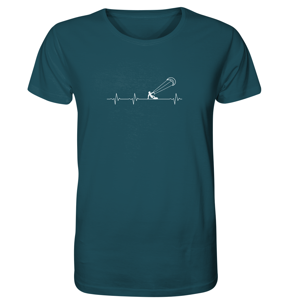 Herzschlag Kitesurfen - Organic Shirt