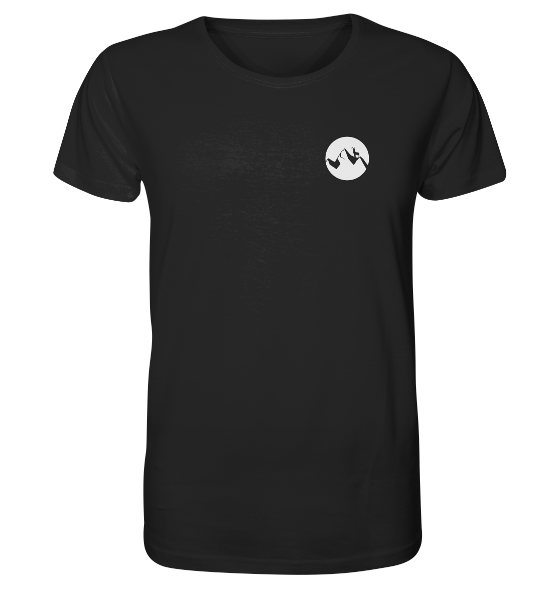 Steinbock in den Bergen - Organic Shirt