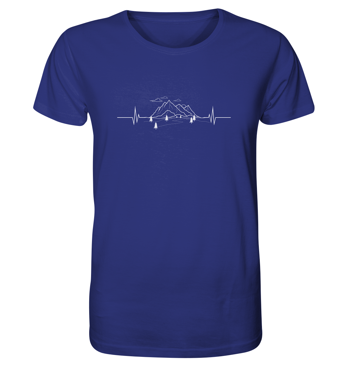 Herzschlag Berge - Organic Shirt
