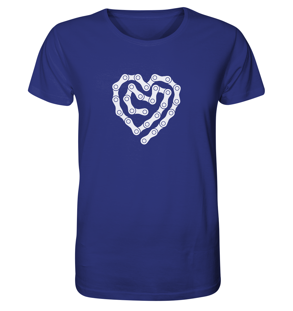 Herz Fahrradkette - Organic Shirt