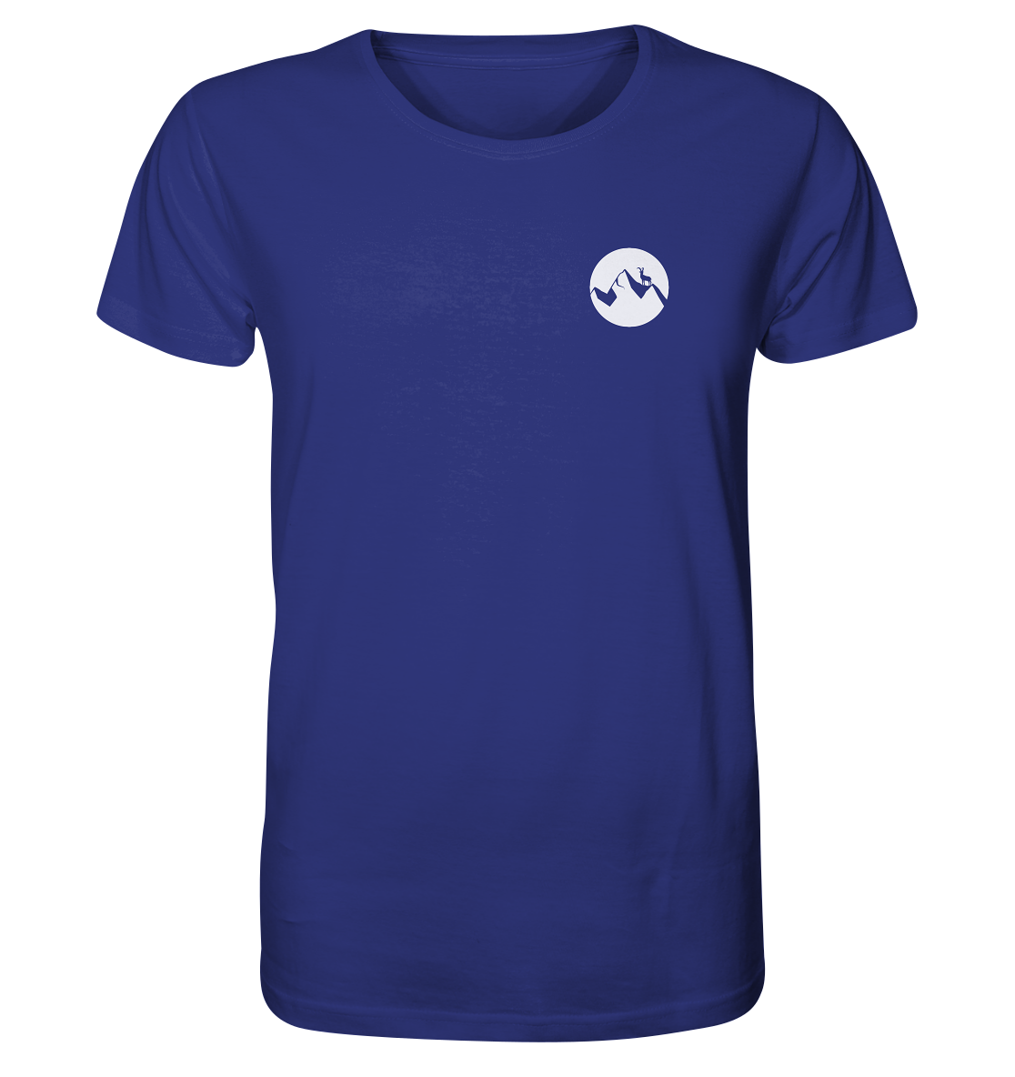 Steinbock in den Bergen - Organic Shirt
