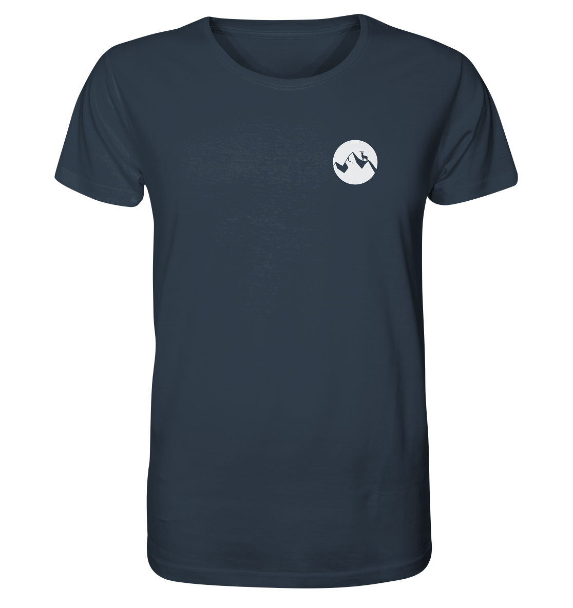 Steinbock in den Bergen - Organic Shirt