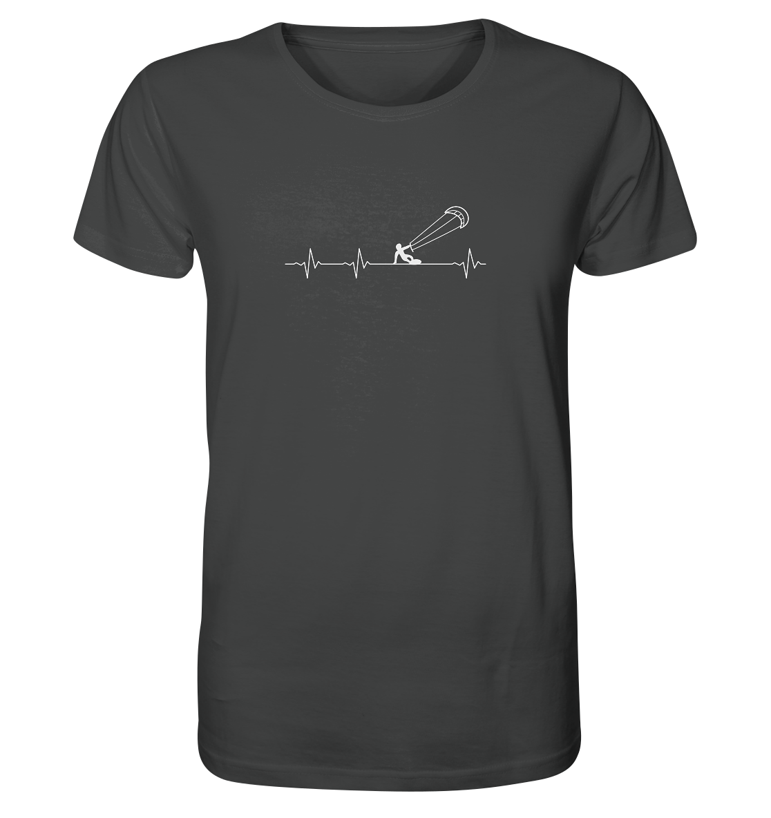 Herzschlag Kitesurfen - Organic Shirt