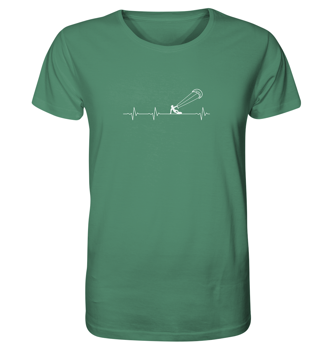 Herzschlag Kitesurfen - Organic Shirt