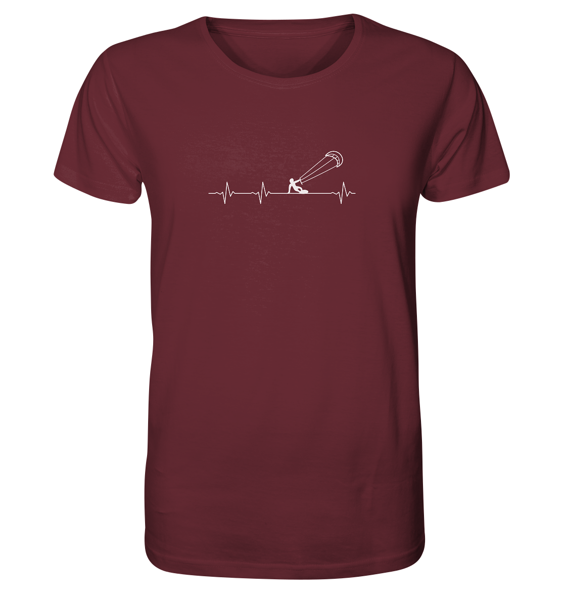 Herzschlag Kitesurfen - Organic Shirt