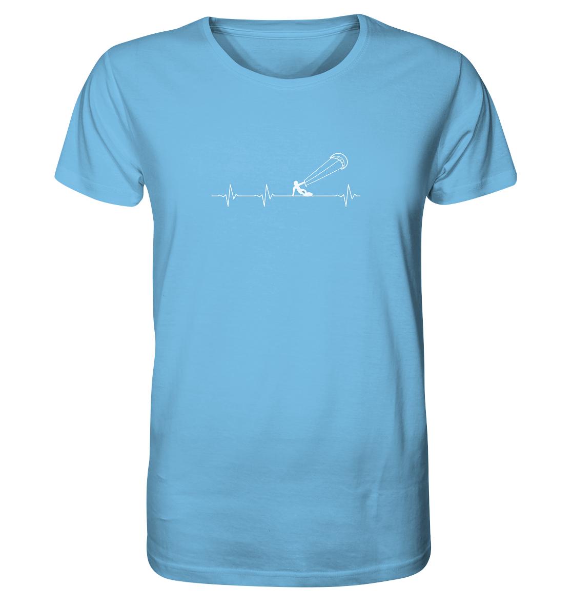 Herzschlag Kitesurfen - Organic Shirt