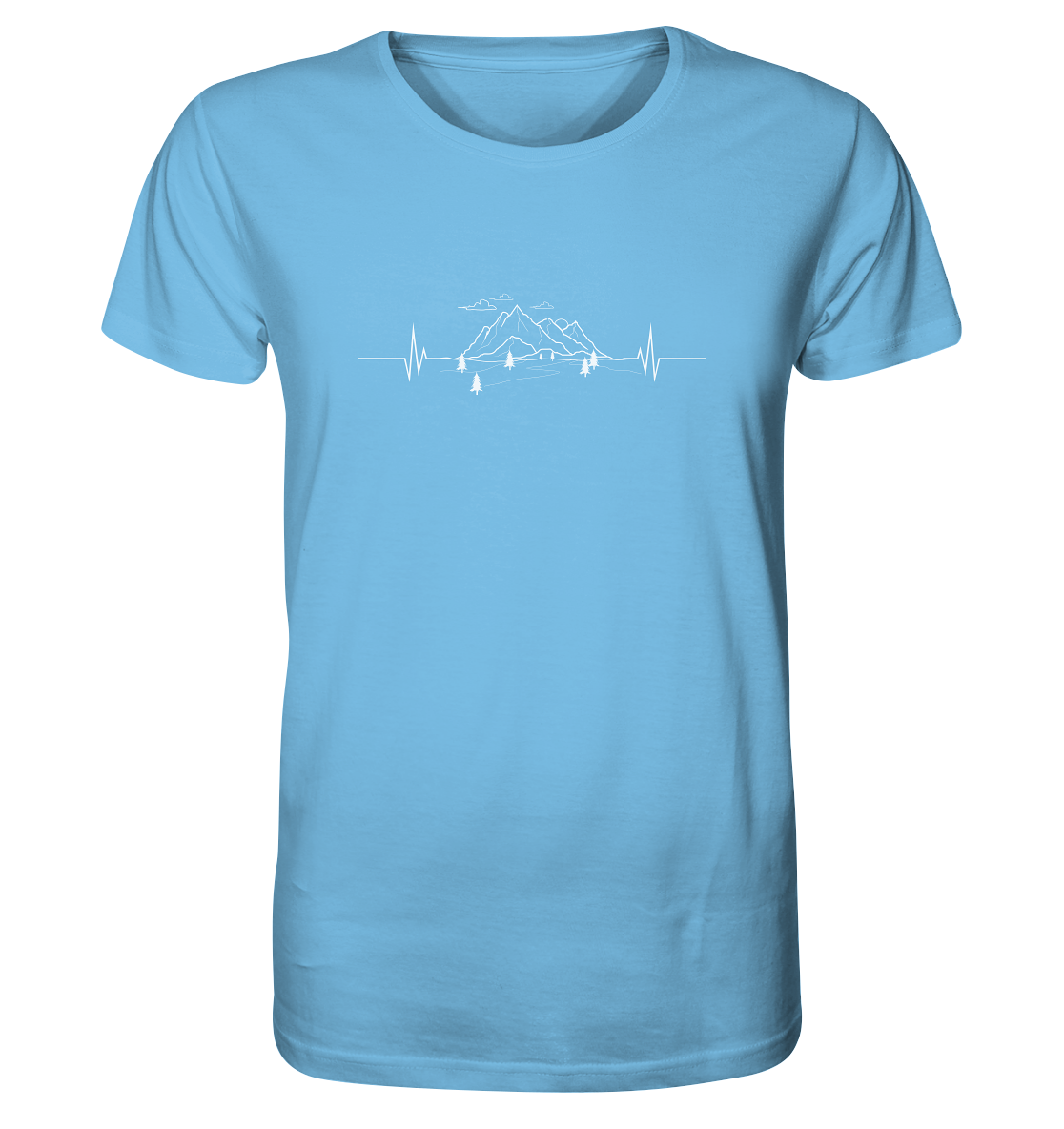 Herzschlag Berge - Organic Shirt