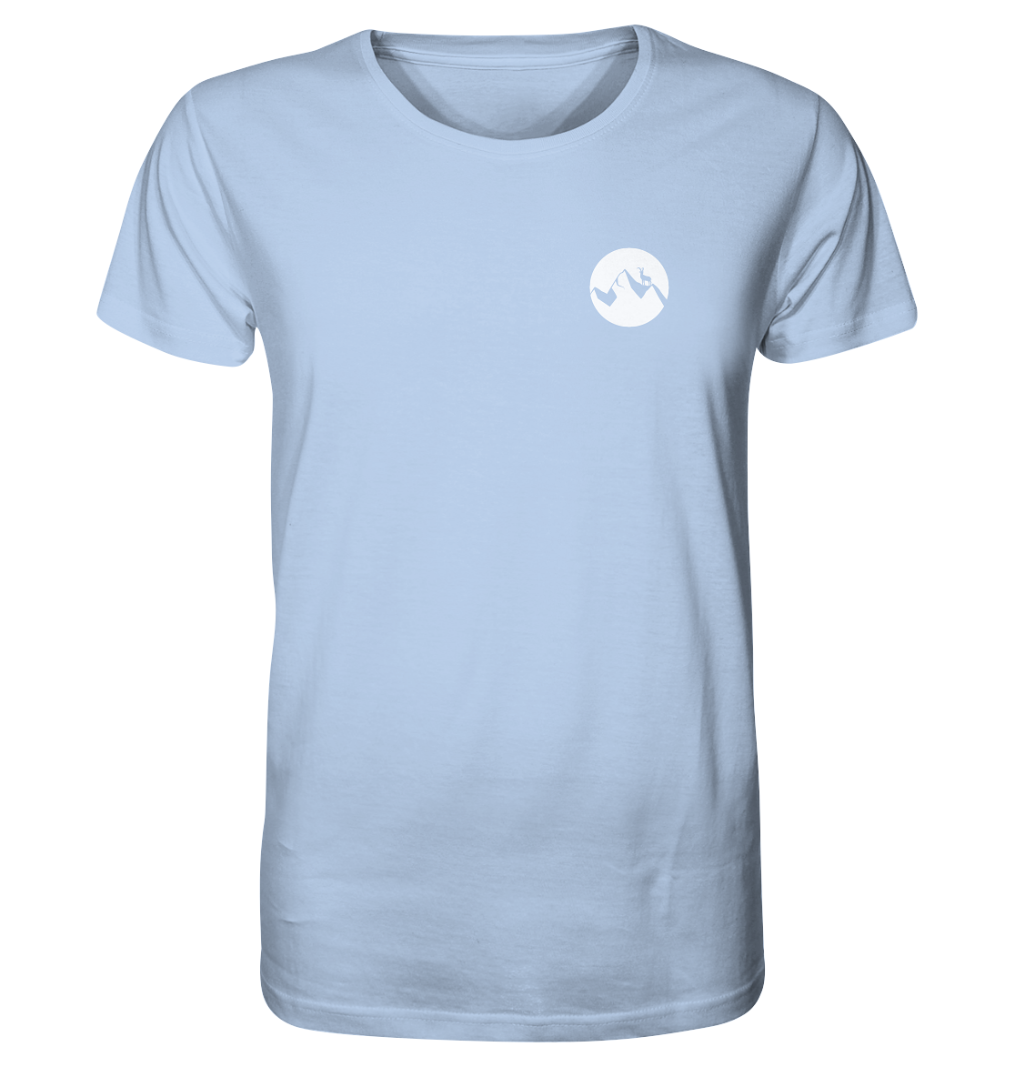 Steinbock in den Bergen - Organic Shirt