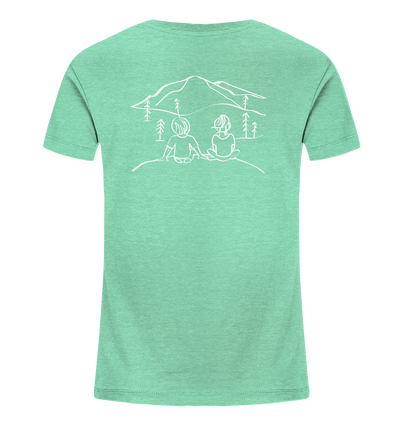 Aussicht gemeinsam genießen - Kids Organic Shirt