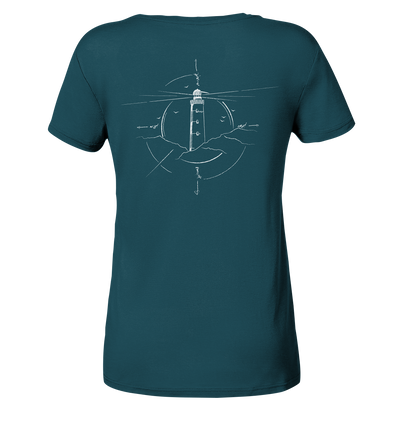 Leuchtturm Kompass - Ladies Organic Shirt