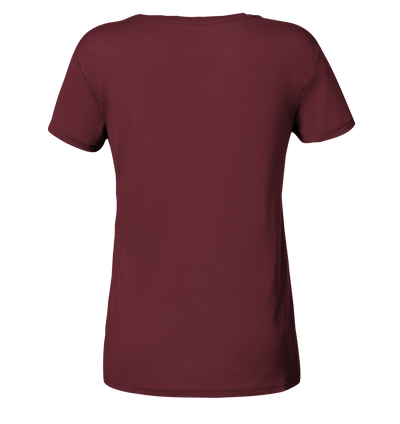 Herzschlag Snowboarden - Ladies Organic Shirt