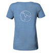 Weltbürger - Ladies Organic Shirt Meliert