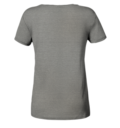 Yoga Aussicht - Ladies Organic Shirt Meliert