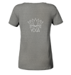 Yoga Lotus - Ladies Organic Shirt Meliert