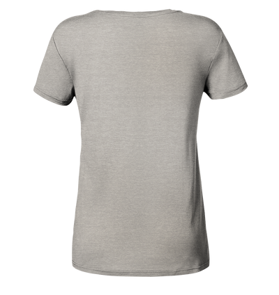 Ich bin dann mal weg - Ladies Organic Shirt Meliert