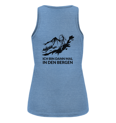 Ich bin dann mal in den Bergen - Ladies Organic Tank Top