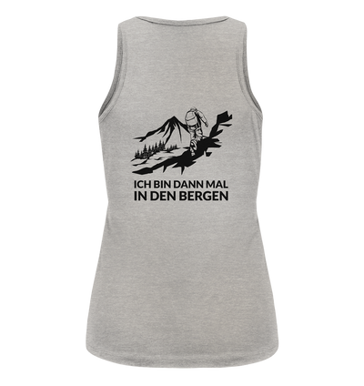 Ich bin dann mal in den Bergen - Ladies Organic Tank Top