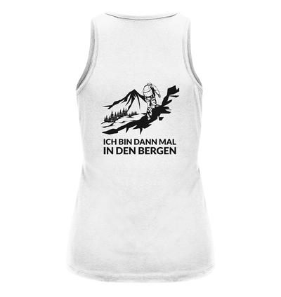 Ich bin dann mal in den Bergen - Ladies Organic Tank Top