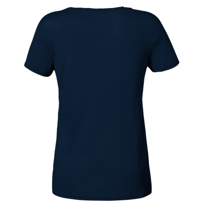 What I Save Up For - Ladies Organic V-Neck Shirt