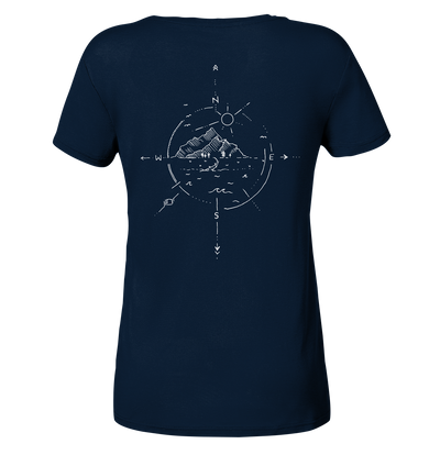 Kompass - Ladies Organic V-Neck Shirt