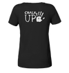 Chalk up - Ladies Organic V-Neck Shirt