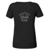 Yoga Lotus - Ladies Organic V-Neck Shirt