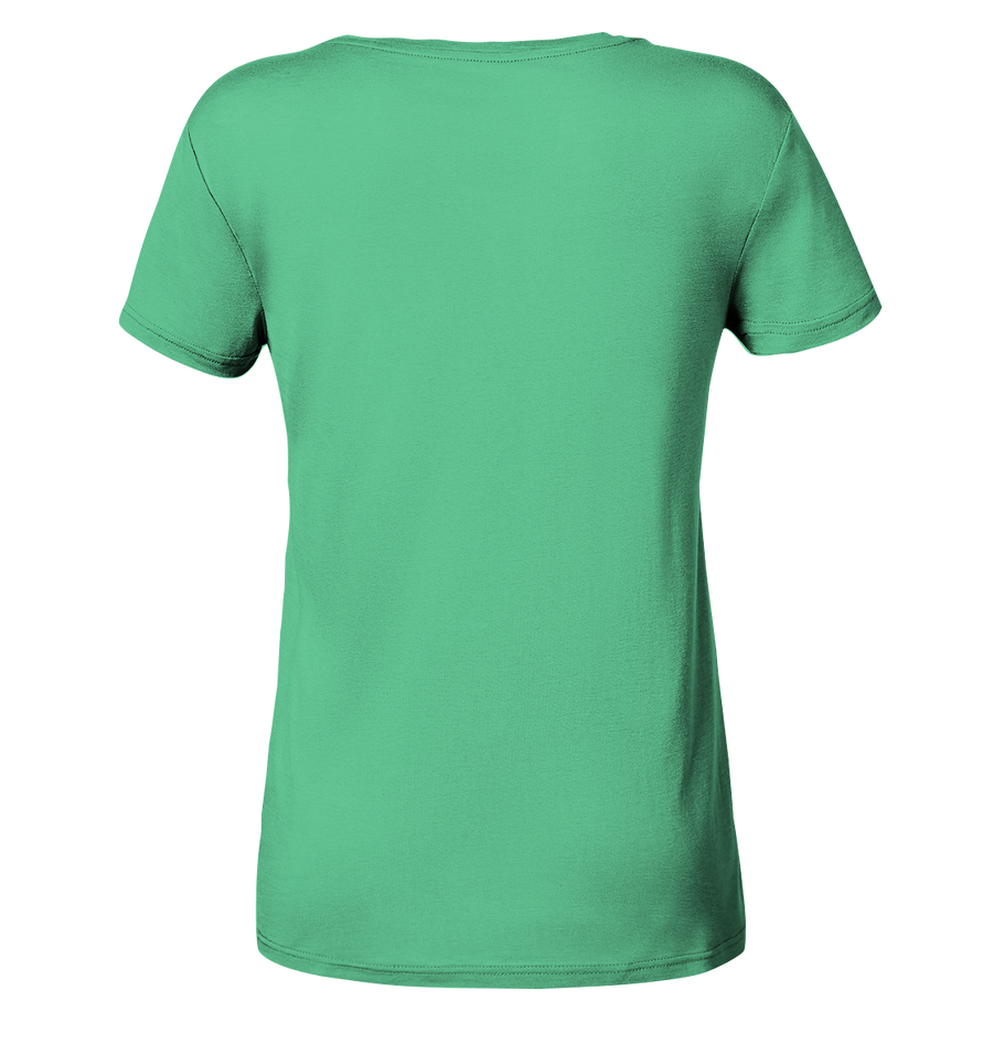 Herzschlag Windsurfer - Ladies Organic V-Neck Shirt