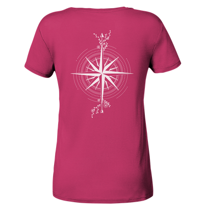Natur Kompass - Ladies Organic V-Neck Shirt