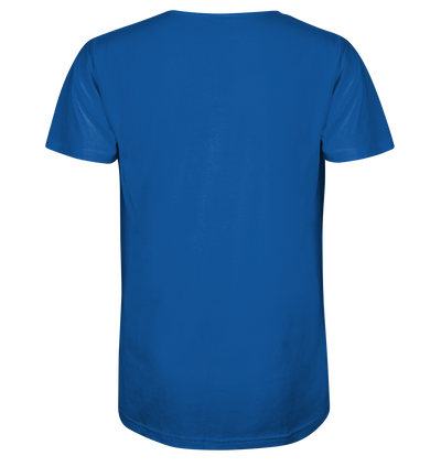 Herzschlag Downhill - Mens Organic V-Neck Shirt