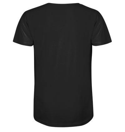 Just Smile - Mens Organic V-Neck Shirt