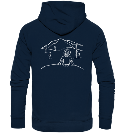 Aussicht genießen - Organic Fashion Hoodie