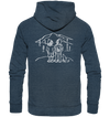 Aussicht mit unserem Hund - Organic Fashion Hoodie