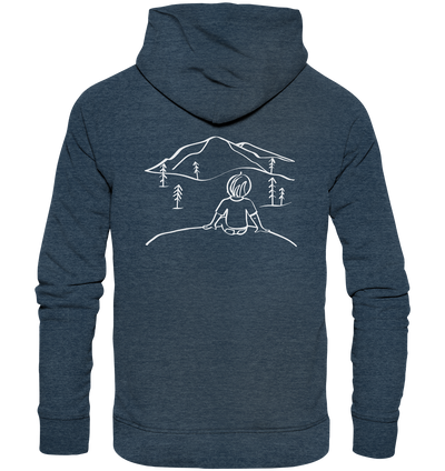 Aussicht genießen - Organic Fashion Hoodie