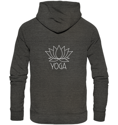 Yoga Lotus - Organic Fashion Hoodie