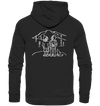 Aussicht mit unserem Hund - Organic Fashion Hoodie