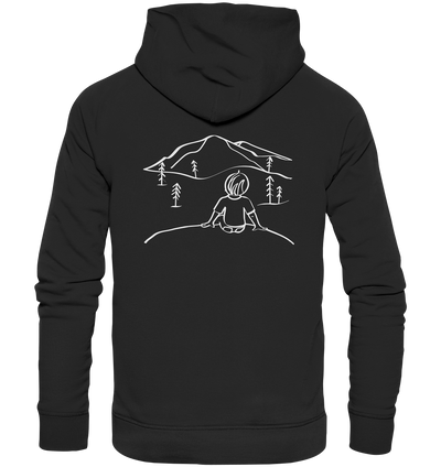 Aussicht genießen - Organic Fashion Hoodie