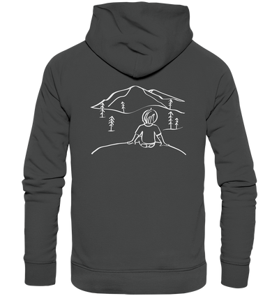 Aussicht genießen - Organic Fashion Hoodie